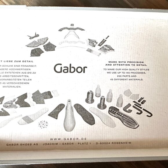 Wonderland Shoes from Gabor (Not Available in U.S.) Women's Size 41 — New in box - Picture 6 of 6